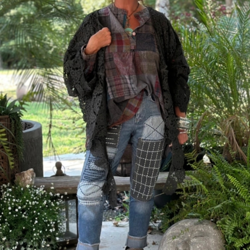 SALE***LAST PAIR S/M***Jaded Gypsy Stitched In Dreams SALE - Picture 5 of 8